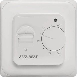 ALFA HEAT MEX терморегулятор для теплої підлоги Білий 00000018631 фото