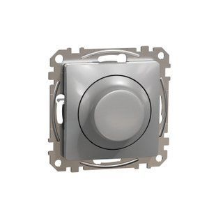 Світлорегулятор LED поворотний, універсальний 200Вт Sedna Design алюміній (арт. SDD113502) 00000016377 фото