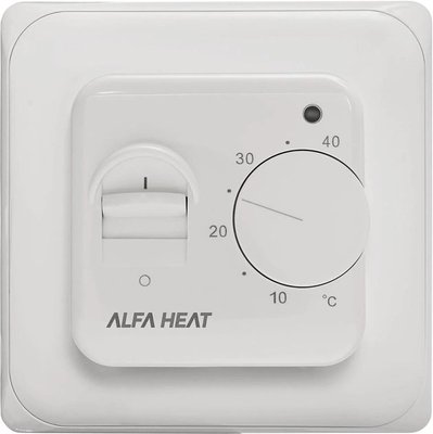 ALFA HEAT MEX терморегулятор для теплої підлоги Білий 00000018631 фото
