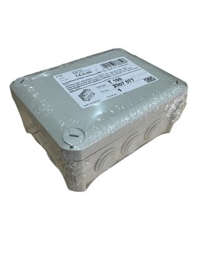 Коробка раствора ОВО Т-серии с каб.вводами, 150х116х67, ІР66, ультрафиолетост., ударопрочный. пластик (арт. 2007077) 00000006270 фото