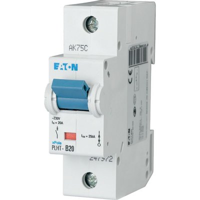 Автоматичний вимикач 1pol PLHT B20 (арт. 247972) 00000012952 фото