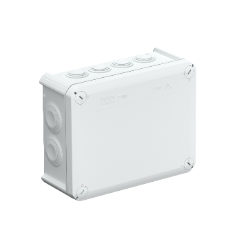 Коробка роз-ча ОВО Т-серії з каб.вводами, 190х150х77, ІР66, ультрафіолетост., ударостійк. пластик (арт. 2007093) 00000006271 фото