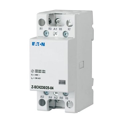 Z-SCH230/25-04 Модульний контактор 230В, 25А, 4НЗ (арт. 248848) 00000014934 фото