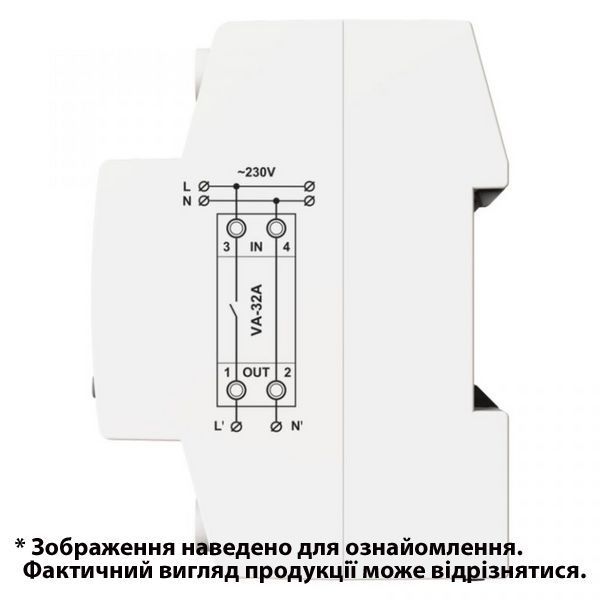 Реле напруги і струму DIGITOP VA-32A M2W (арт. VA-32A M2W) 00000020203 фото
