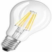 Лампа LED CL A60 6,5W/827 2700К 230V FIL E27 OSRAM VALUE тепла 00000020894 фото