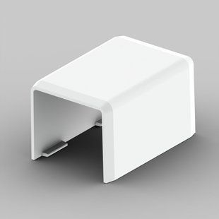 З'єднувач для LHD 20x20 білого кольору; Серія LHD; ПВХ (арт. 8622_HB) 00000015563 фото