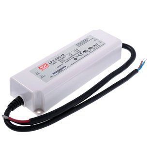 Імпульсне джерело живлення AC/DC, LED-драйвер, 150Вт, 12В, 10А, IP67 191*63*37,5 (арт. LPV-150-12) 00000008386 фото