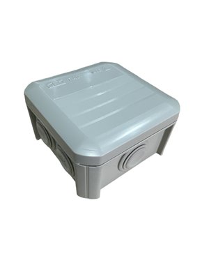 Коробка раствора ОВО Т-серии с каб.вводами, 90х90х52, ІР55, ультрафиолетостойкий, ударопрочный пластик (арт. 2007045) 00000006267 фото