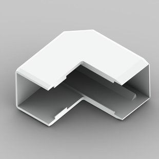 Кут зовнішній для LHD 20x20 білого кольору; Серія LHD; ПВХ (арт. 8626_HB) 00000015565 фото