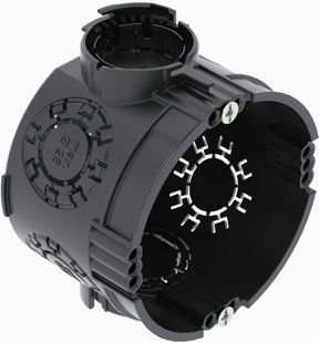 Установча коробка UG 46-GS для цегляної стіни, 61х46, чорний / ПП (арт. 2003701) 00000017927 фото