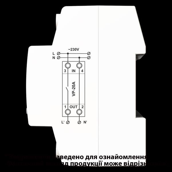 Реле напряжения DigiTOP VP-20A M2R (арт. VP-20A M2R) 00000017882 фото