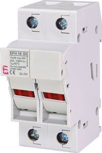 Корпус запобіжника EFH 10 2P-LED 25A 1000V DC (002540213) 00000019661 фото