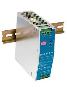 Блок живлення на DIN-рейку NDR-120-24, AC/DC, 120Вт, 24V, 5А (арт. NDR-120-24) 00000018827 фото