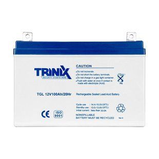 Акумуляторна батарея гелева 12В 100Аг TRINIX TGL12V100Ah/20Hr GEL (арт. 44-00011) 00000013671 фото