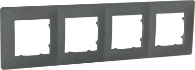 Рамка 4-а CLASSIC PLANK, базальт 00000012749 фото
