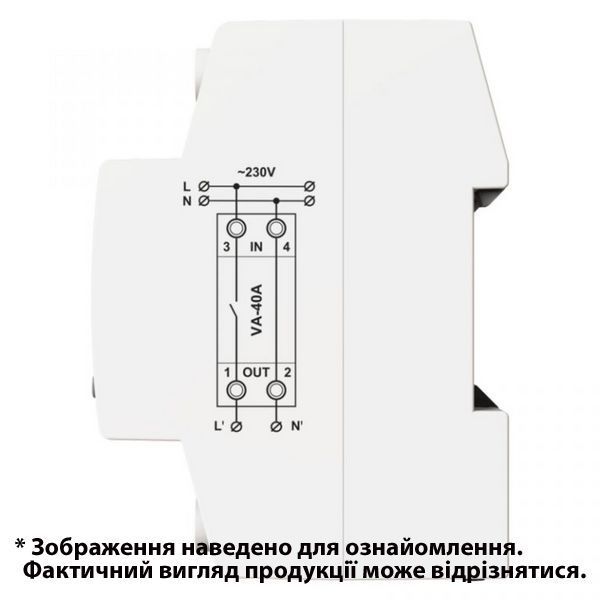 Реле напруги і струму DIGITOP VA-40A M2W (арт. VA-40 M2W) 00000019242 фото
