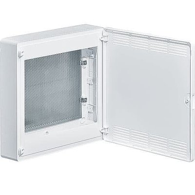 GOLF Щит з/у для ММ-обладнання з білими ПЕРФОРОВАНИМИ дверцятами 2-рядний (арт. VS218PZF) 00000015124 фото