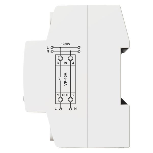 Реле напруги DigiTOP VP-40A M2W (БІЛЕ) (арт. VP-40A M2W) 00000015514 фото