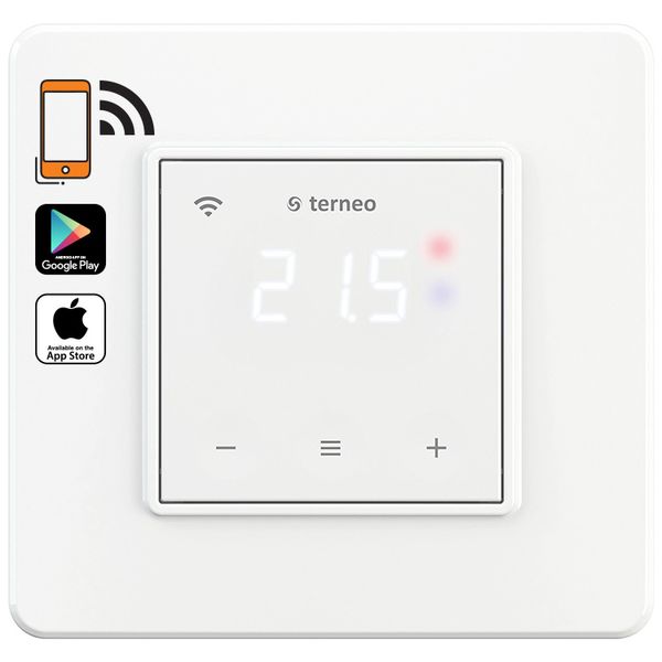 Терморегулятор terneo SX (Wi-Fi) Білий (арт. 4820120221200) 00000006241 фото