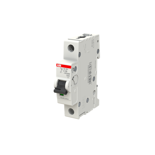 Автоматичний вимикач SZ201-C20 C, 6kA, 20A, 1P (арт. 2CDS251025R0204) 00000012290 фото