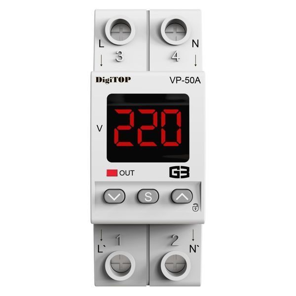 Реле напряжения DigiTOP VP-50A M2R (арт. VP-50A M2R) 00000015109 фото