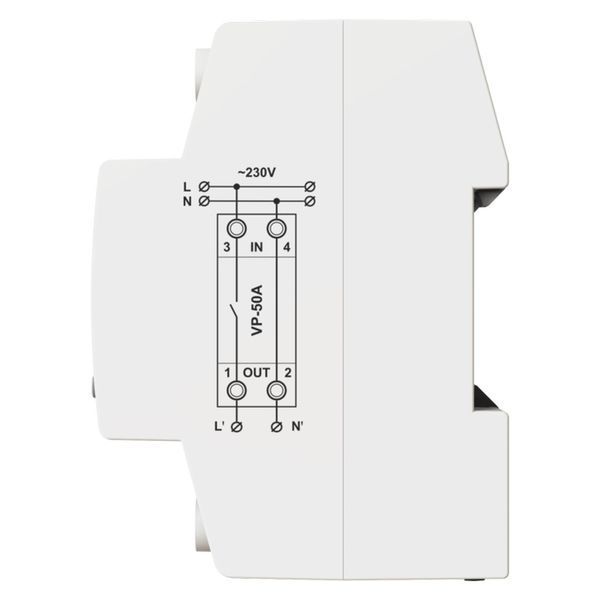 Реле напруги DigiTOP VP-50A M2W(БІЛЕ) (арт. VP-50A M2W) 00000015861 фото