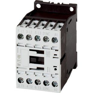 Силовий контактор 15,5A [AC-3], допом. 1NC DILM15-01(24VDC) (арт. 290108) 00000016255 фото
